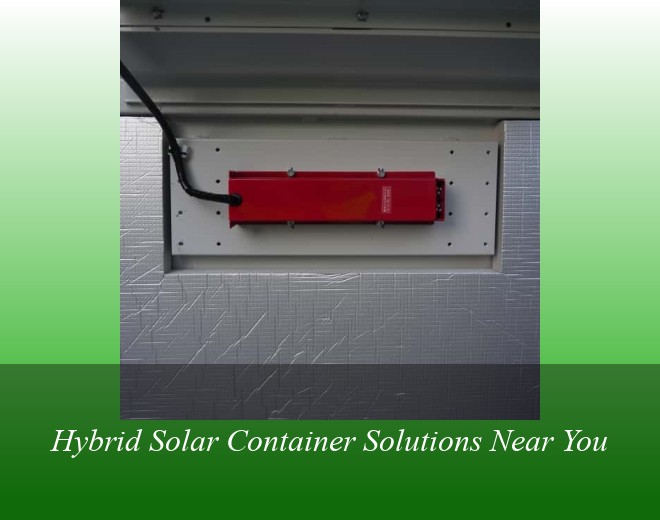 Hybrid Solar Container Solutions Near You